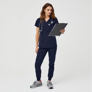 COPY - FIGS Women’s Navy Zamora/Caterina Scrubs Set